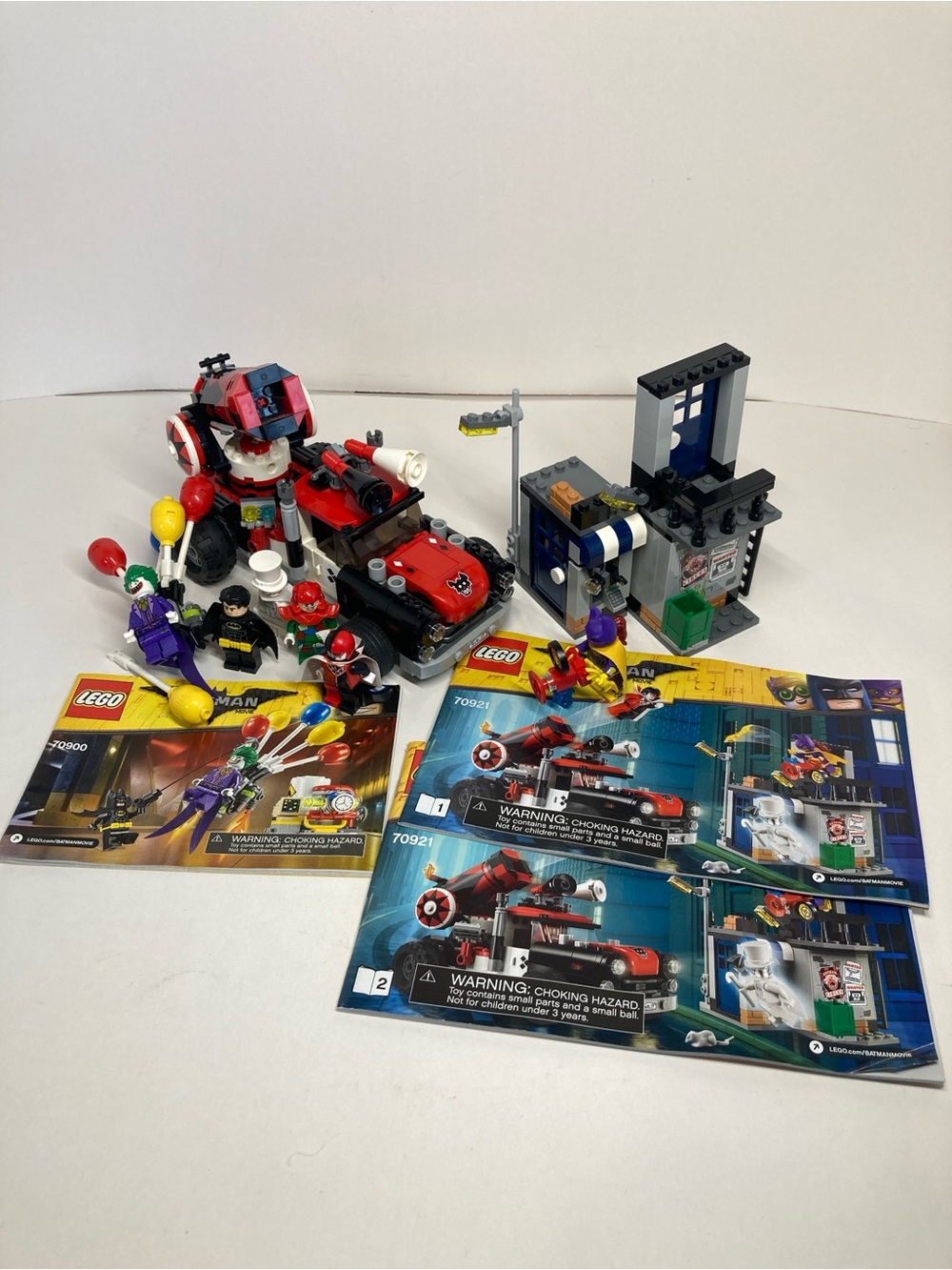 LEGO The Batman Movie 70921 70900 Harley Quinn Cannonball Attack Joker Balloon